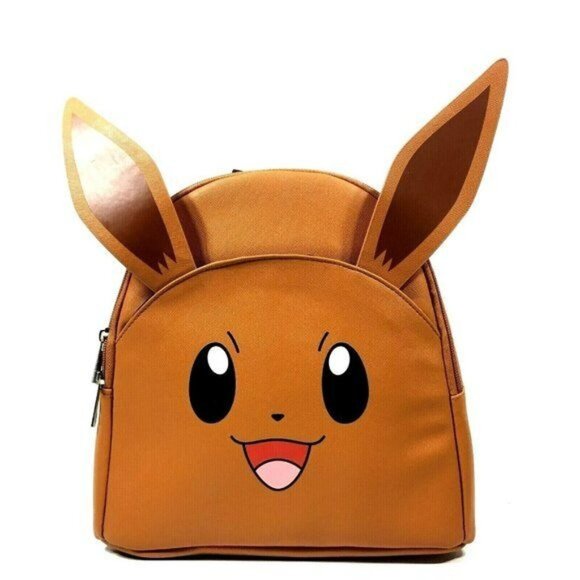 Pokemon Eevee Mini Backpack Brown - Picture 1 of 11